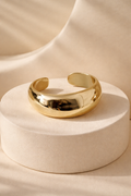 Aura Gold Minimal Cuff