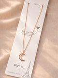 Anti Tarnish Moon chain