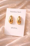 Lux Gold Hoop Earring